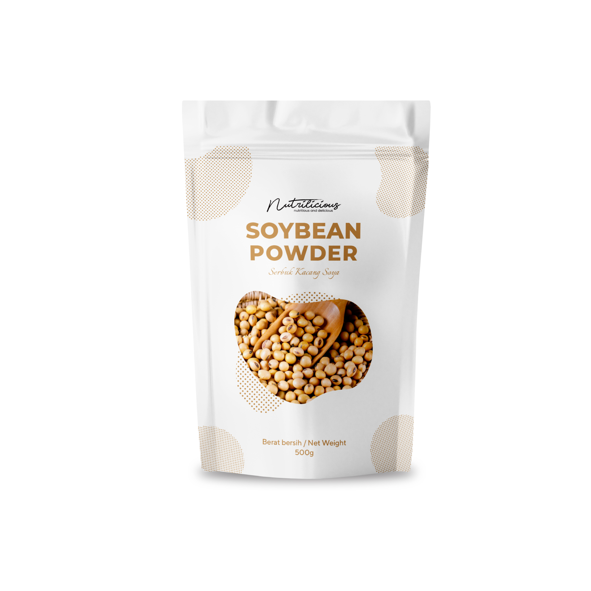 NUTRILICIOUS Soy Milk Powder Serbuk Susu Soya 500g