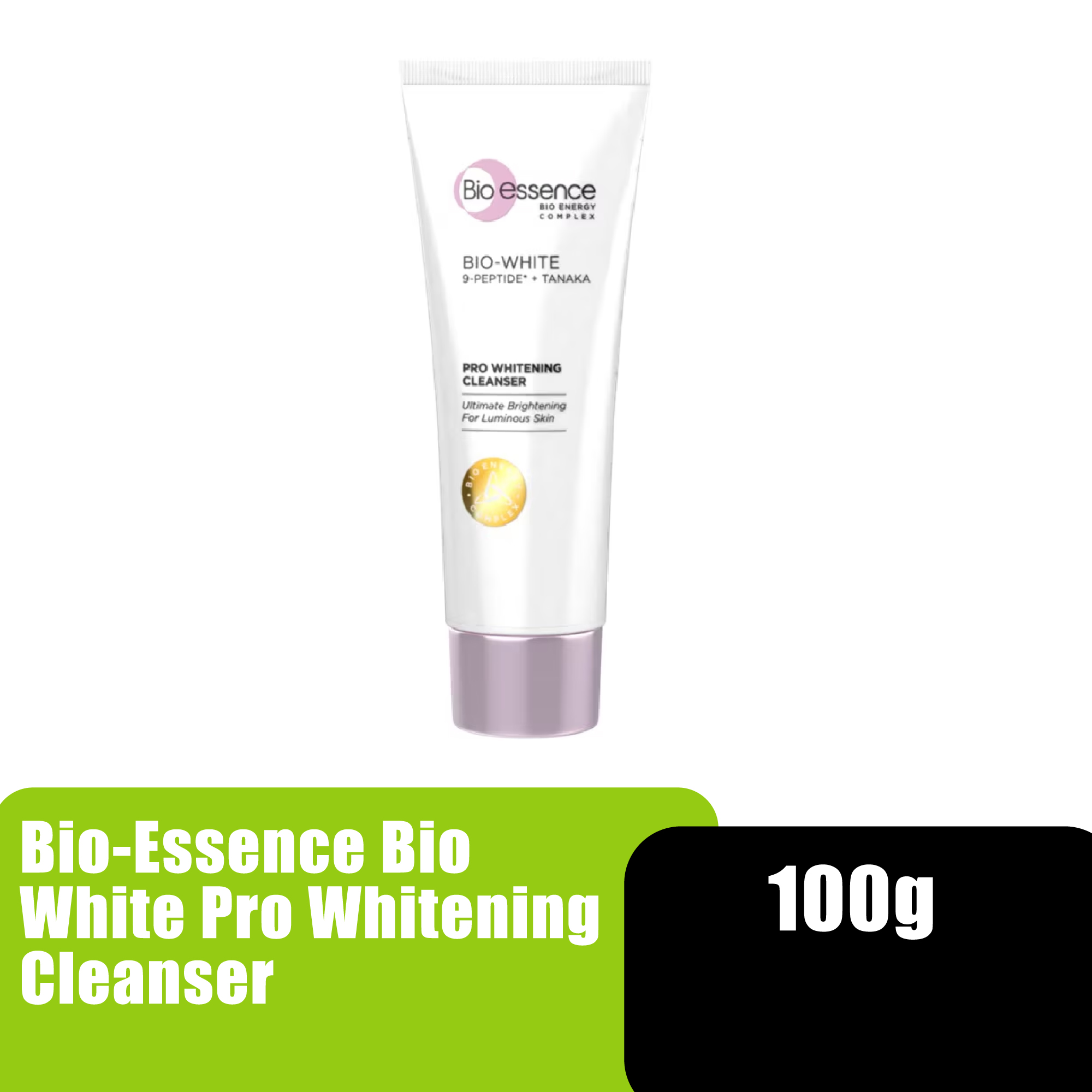 Bio Essence Bio White Whitening, Brightening Cleanser, Pemutih Muka, Pencuci Muka, Pencerah Muka (美白 / 洗面奶) - 100g