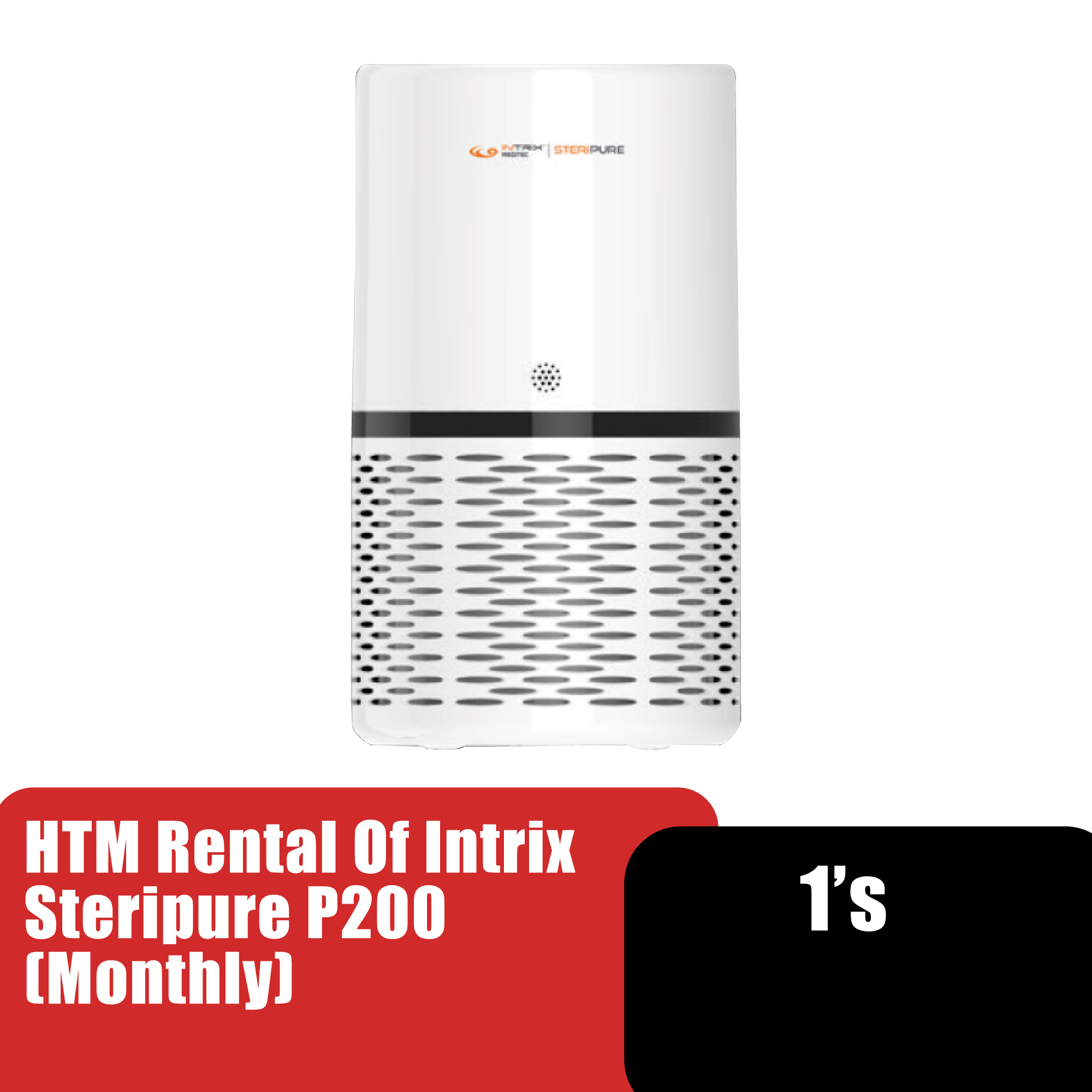 HTM Intrix Steripure Rental Portable Air Filter, Air Purifier P200 (空气净化器 / 空气过滤器) - Monthly
