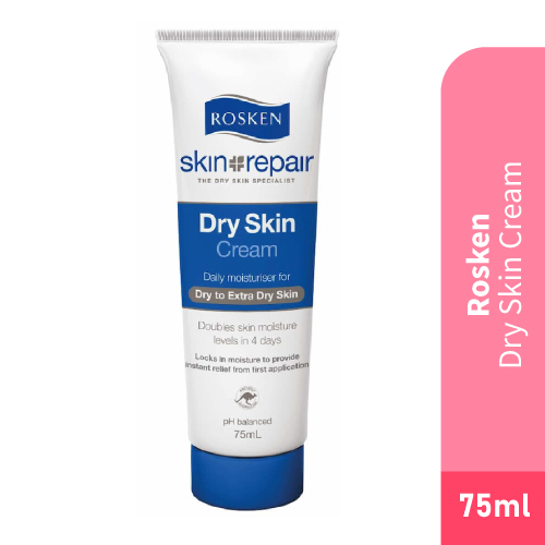 ROSKEN Dry & Sensitive Skin Hand Cream 75ml 皮膚 敏感 止癢护手霜 kulit kering krim tangan