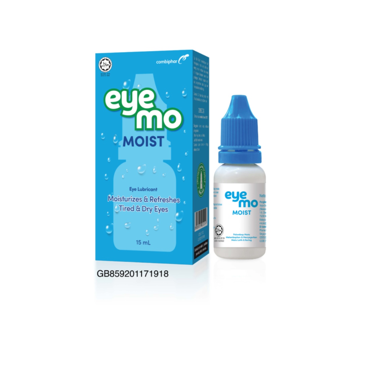 EYEMO MOIST EYE DROP 15ML