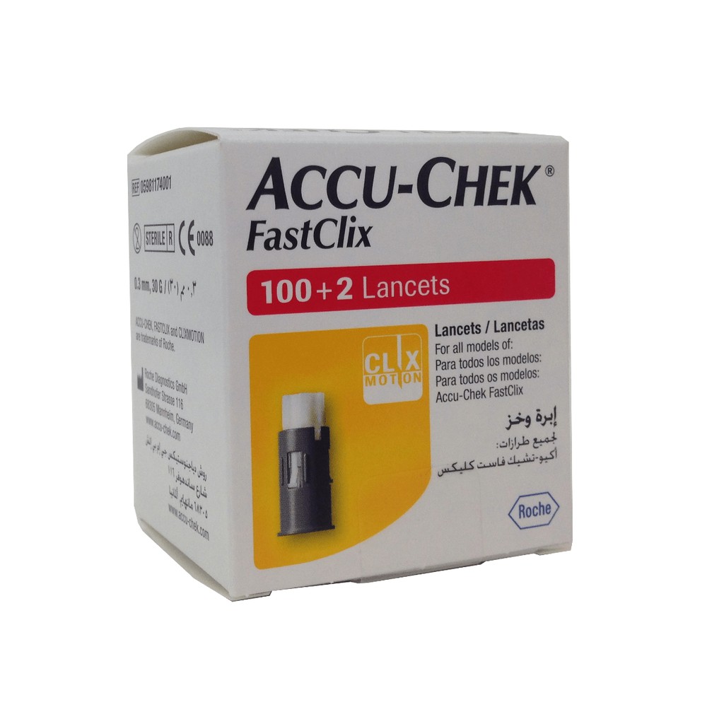 ACCU-CHEK FASTCLIX  LANCETS 102 (17 BRL)