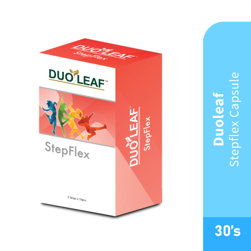 DUOLEAF Stepflex Capsule (30's), Knee Support, Joint Supplement Lutut, Knee Pain Supplement, Sakit Lutut, 膝蓋 疼痛 藥