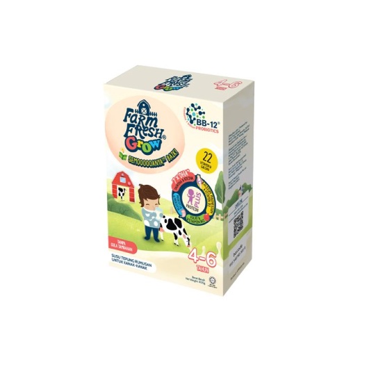 FARM FRESH Grow Milk Powder 4-6 Years 800G- Farm Fresh Milk Powder,Grow Up Milk, Milk Powder,Susu Tepung (奶粉）