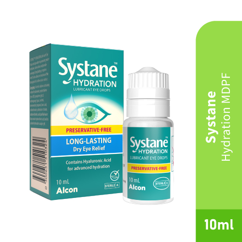 SYSTANE Hydration Preservative Free Eye Drops 10ml for Eye, Dry Eye, Lubricant Eye Drop, Systane Eye Drop, 眼药水