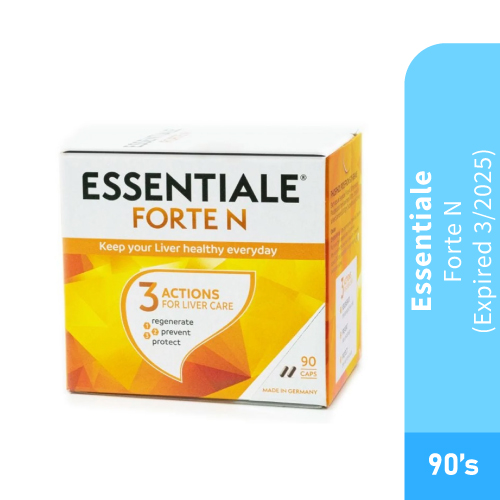 ESSENTIALE Forte N 90's for Liver Supplement, Support Liver Health, Liver Detox, 护肝, 补肝 (Exp 3/2025)