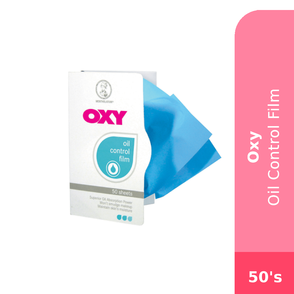 OXY Oil Control Film 50's for Oily Face, Muka Berminyak, Tisu Muka Berminyak, Oily Face Tissue