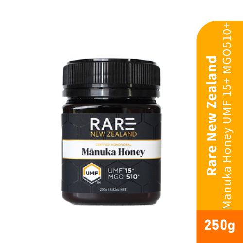 RARE NEW ZEALAND Manuka Honey Umf 15+ Mgo 510+ 250g Madu Asli, Manuka Honey New Zealand, Madu Lebah, 蜂蜜