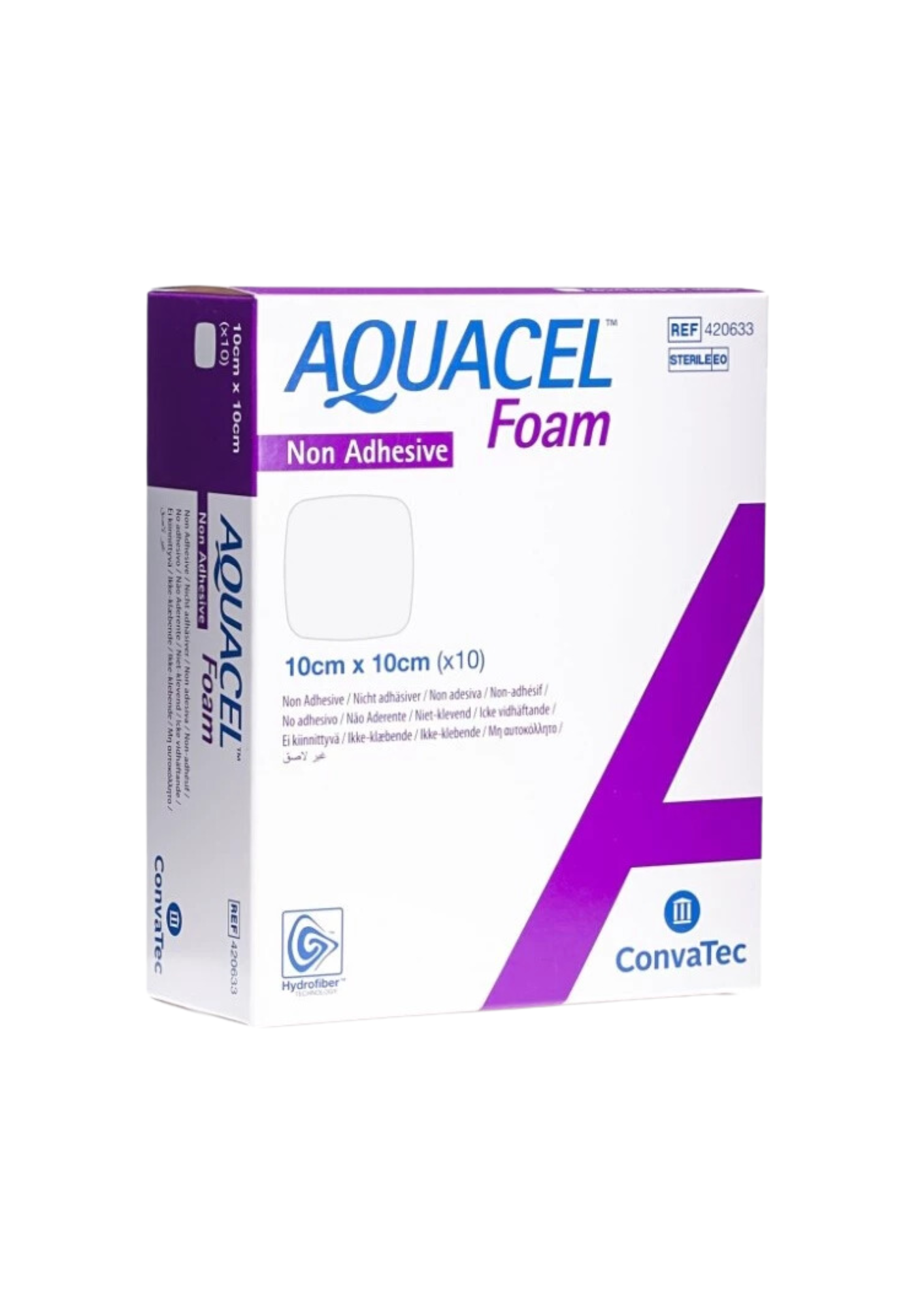 CONVATEC Aquacel Foam Non-Adh 10cmx10cm for 1's - Medical Supplies