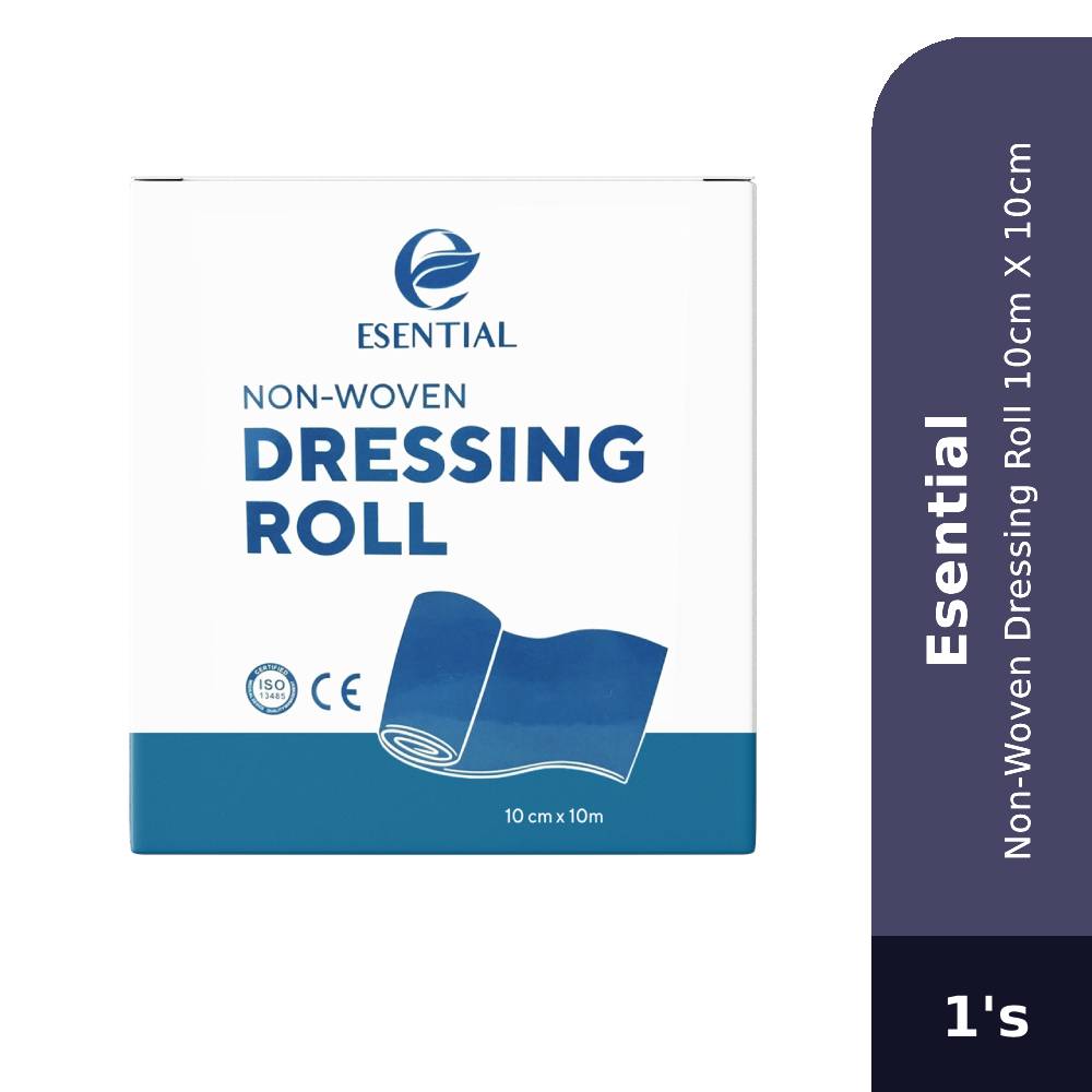 ESENTIAL Non-Woven Dressing Roll 10cm x 10m- Medical Supplies, Wound Dressing , Dressing Roll