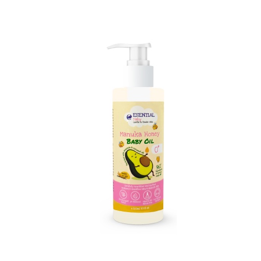 ESENTIAL BABY Manuka Honey Baby Oil With Vanilla Oat Milk 100ml- Baby Care , Baby Oil, 婴儿油