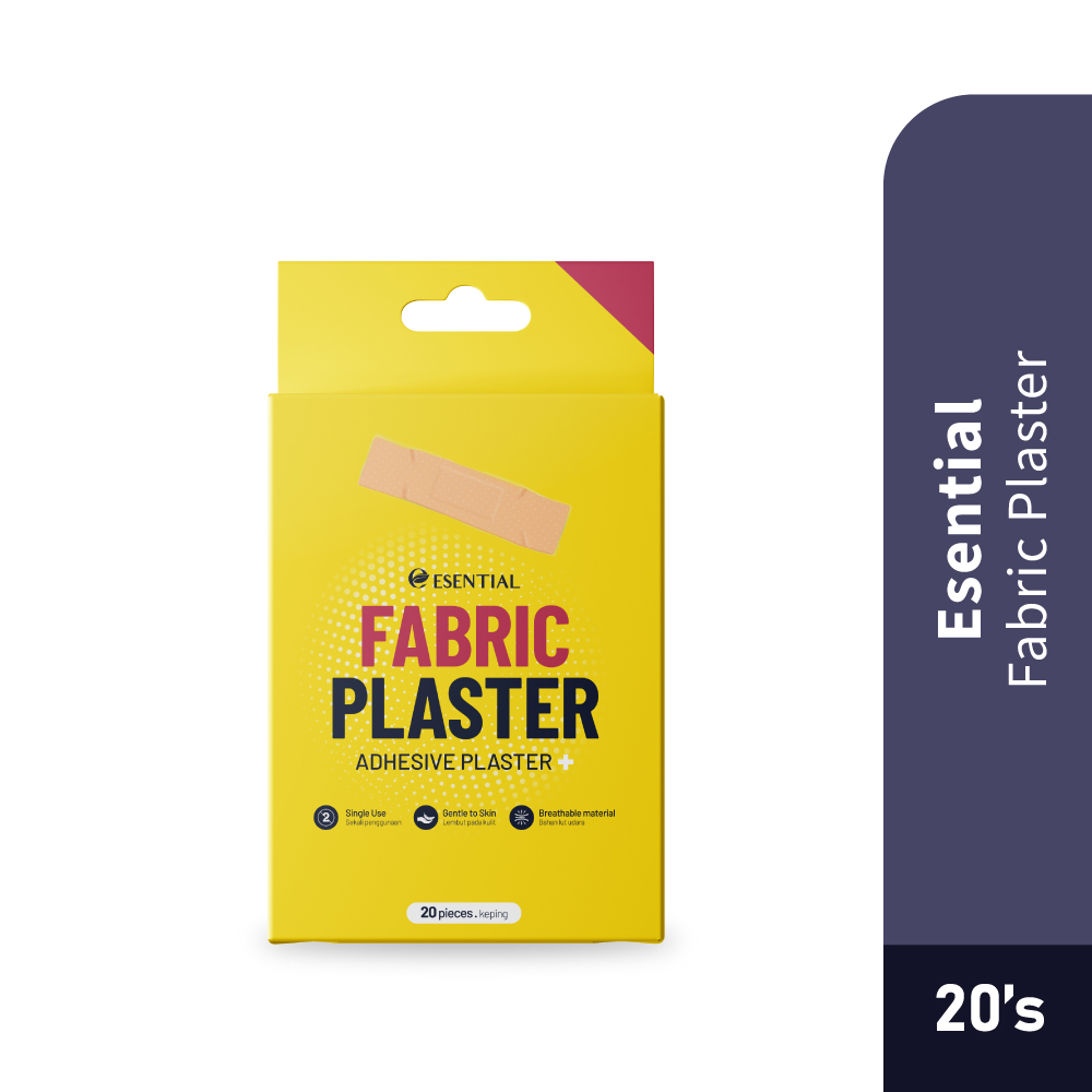 ESENTIAL Fabric Plaster 20's - Medical Supplies, Plasters,胶布