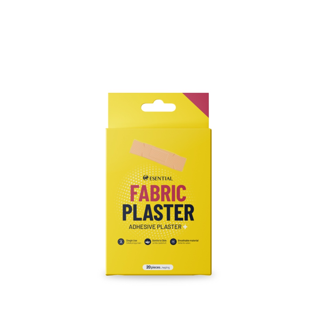 ESENTIAL Fabric Plaster 20's - Medical Supplies, Plasters,胶布