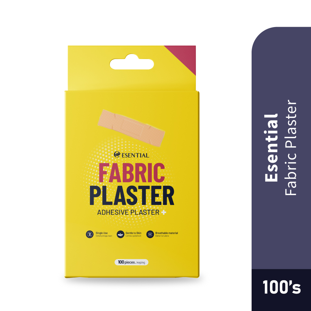 ESENTIAL Fabric Plaster 100's - Medical Supplies, Plasters,胶布