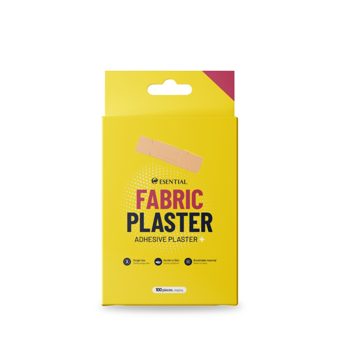 ESENTIAL Fabric Plaster 100's - Medical Supplies, Plasters,胶布