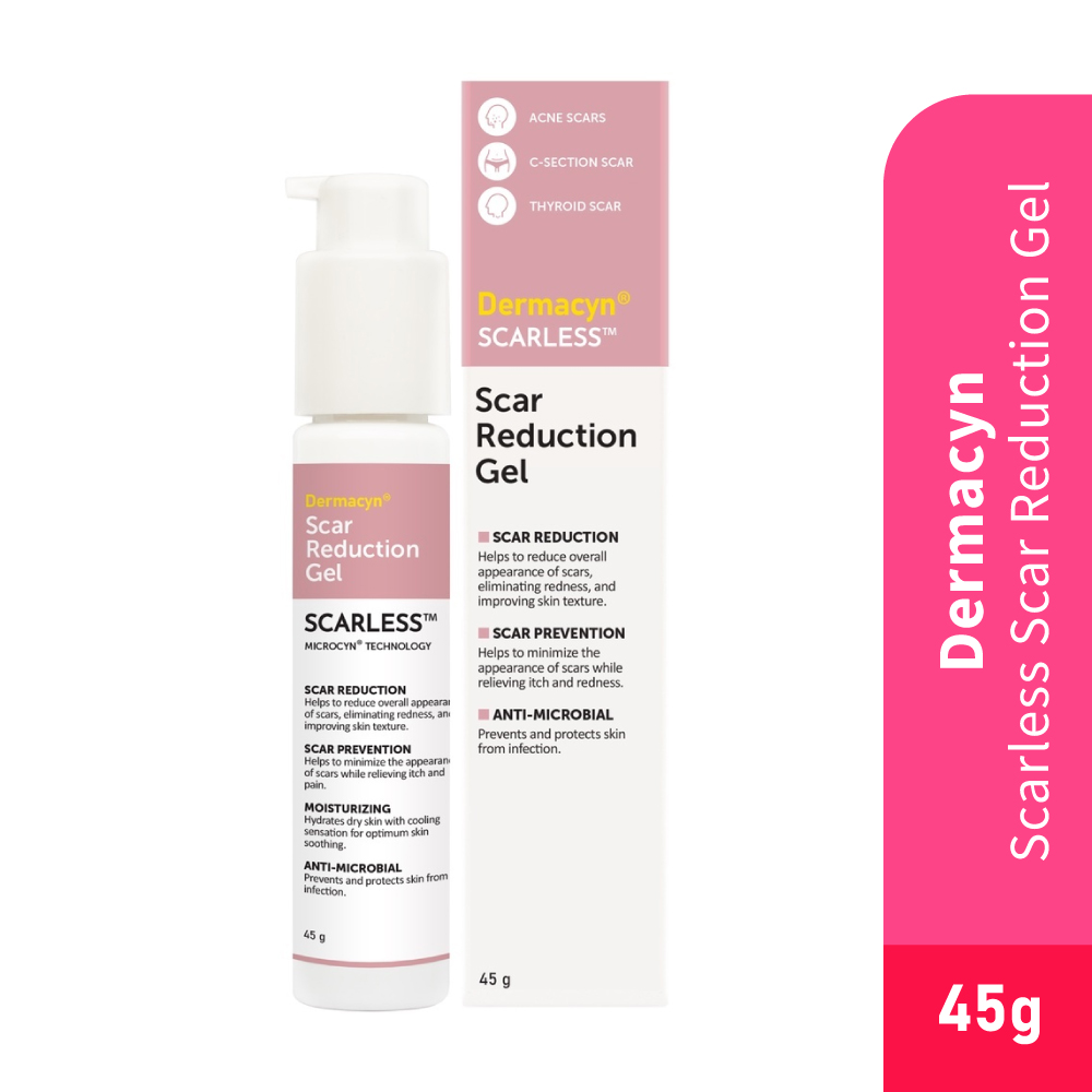 DERMACYN Scarless Scar Reduction Gel 45g -Skin Care, Gel, Scar Gel