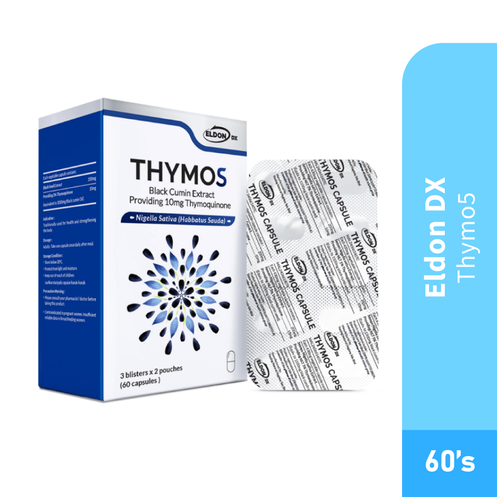 ELDON DX Thymo5 60's- Health Care, Supplement, Well Being