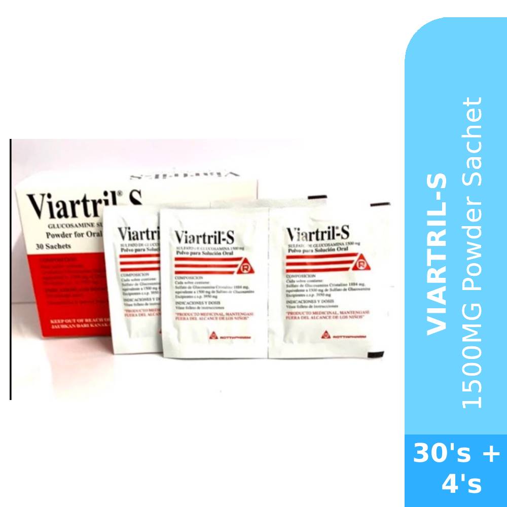 VIARTRIL-S 1500mg Powder Sachet 30’s +4’s -Health Care, Supplement, Powder