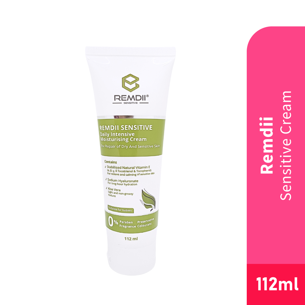 REMDII Sensitive Cream 112ml for Moisturizing Cream, Vitamin E Cream, Aloe Vera Cream, Moisturizer