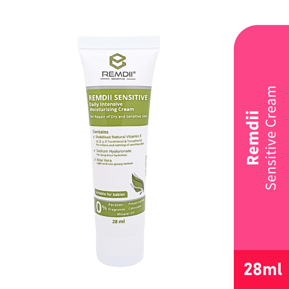 REMDII Sensitive Cream 28ml for Moisturizing Cream, Vitamin E Cream, Aloe Vera Cream, Moisturizer