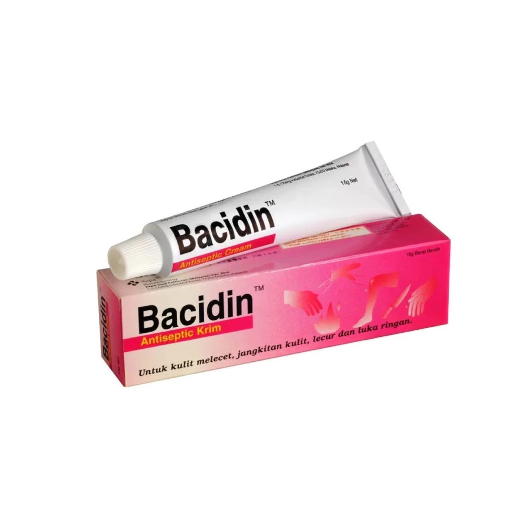 Bacidin Antiseptic Cream 15G