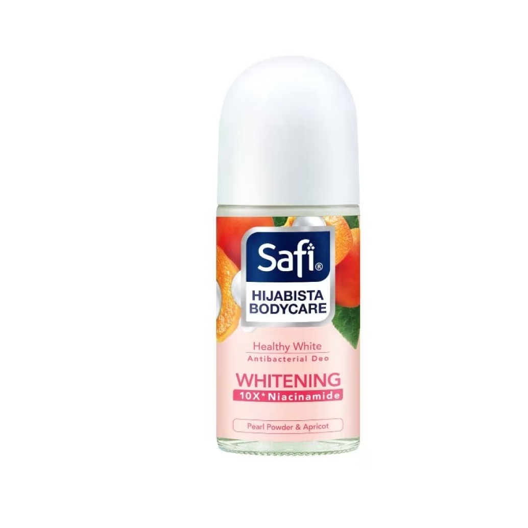 SAFI Antibacterial Deo Roll On 50ml - Healthy White Deodorant Safi, Ketiak Wangi Deodorant
