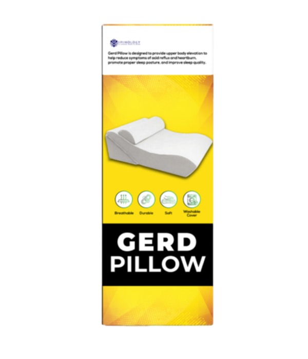 Spinology Gerd Pillow for Bantal Gerd, Bantal Tidur, Ergonomic Pillow, Sleeping Pillow