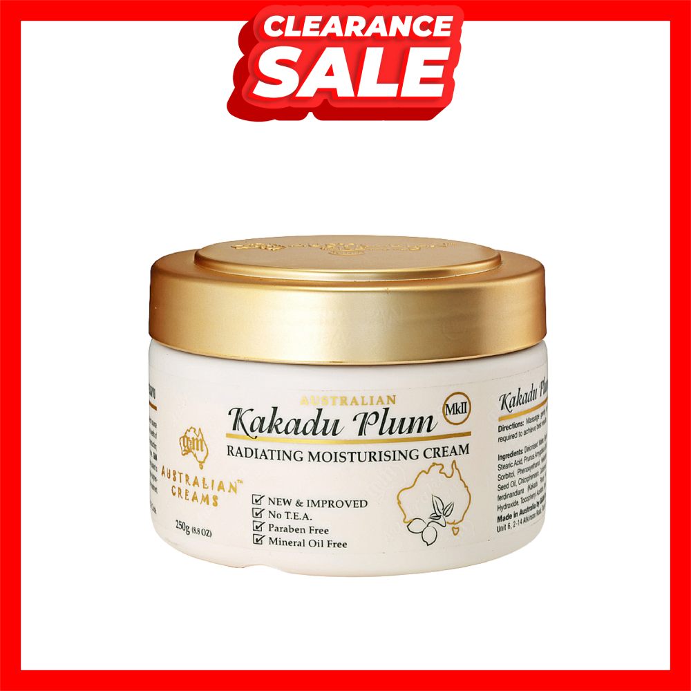 [CLEARANCE] AUSTRALIAN CREAM MK II Kakadu Plum Radiating Moisturizing Cream 250g with Whitening (EXP: 2/2026)