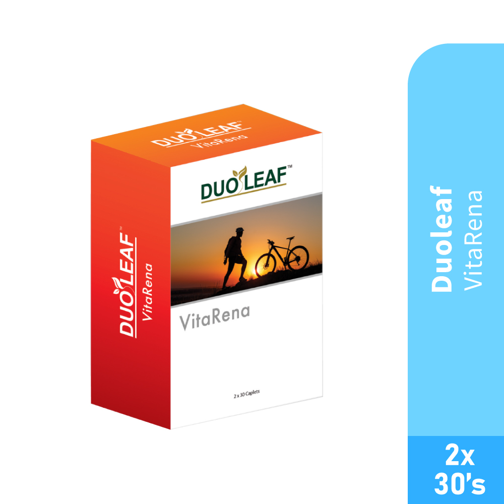 DUOLEAF Vitarena 30's X 2 with NAC for Kidney Supplement, Buah Pinggang Supplement