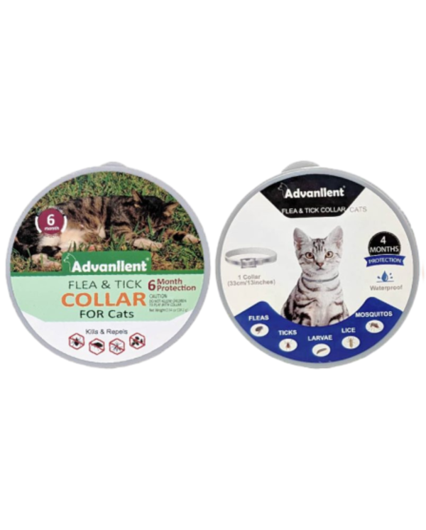 LILIEN Advanllent Natural Cat Fleas Ticks Collar 1's for Cat Collar, Ubat Kutu Kucing