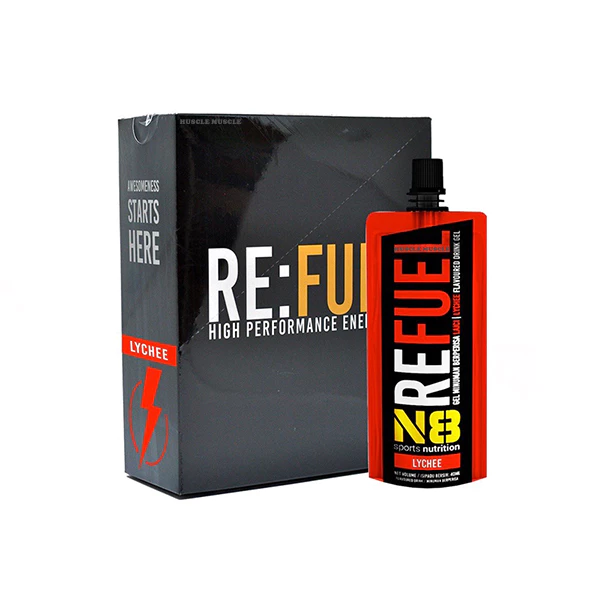 N8 ENERGY GEL 10'S - LYCHEE