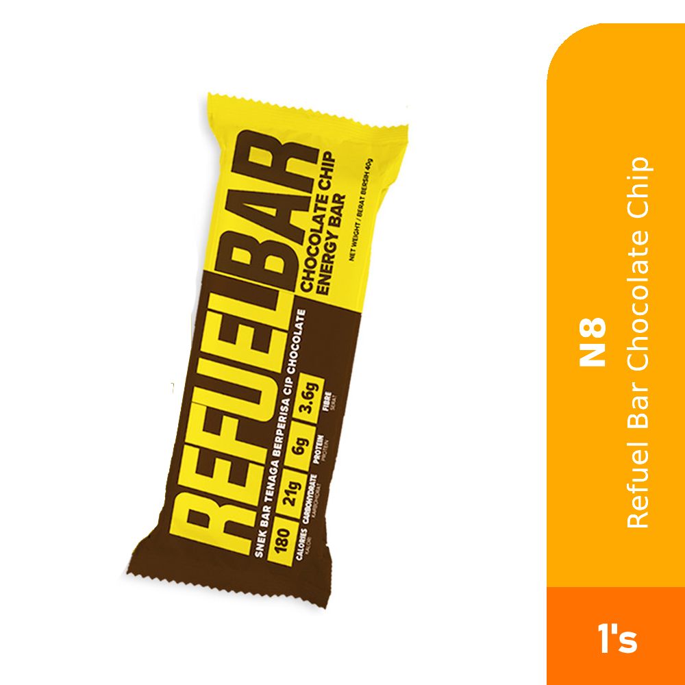 N8 REFUEL ENERGY REAL BAR 1'S - DOUBLE CHOC CHIP