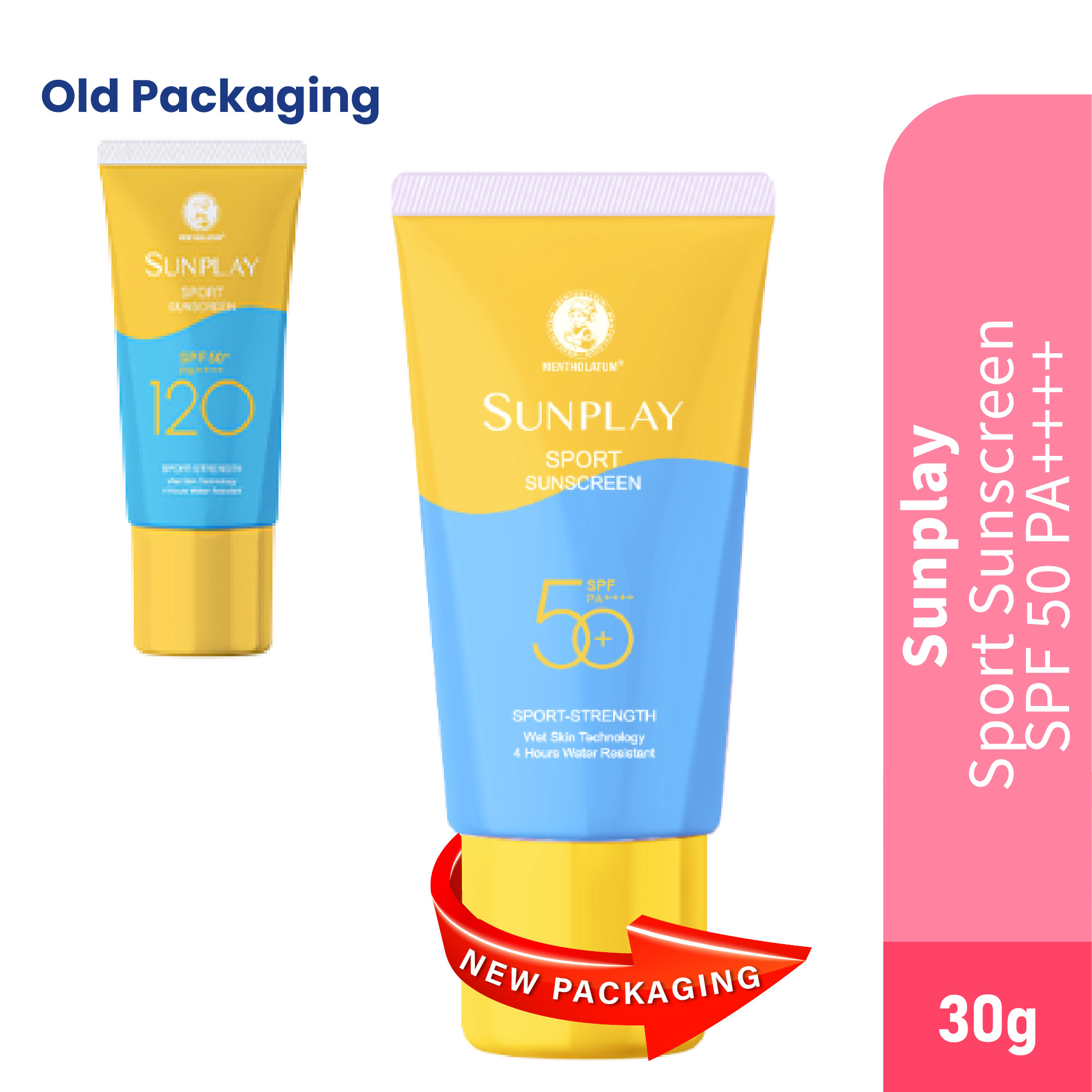 SUNPLAY SPORT SUNCREEN SPF50 + PA++++ 30G