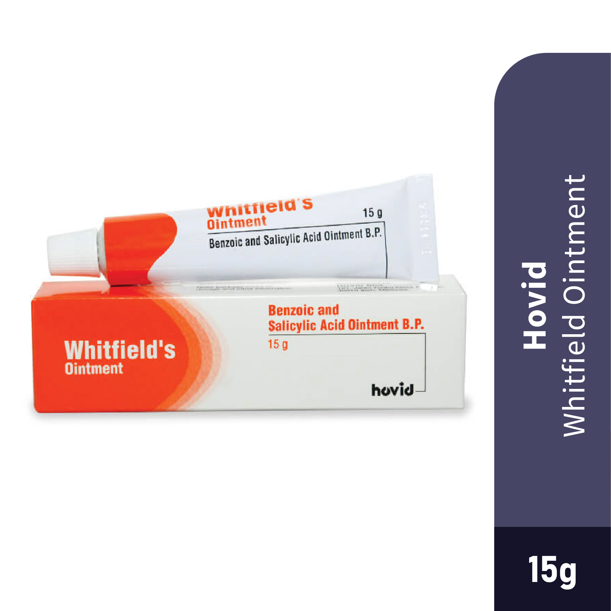HOVID Whitfield Ointment 15g for Skin, Antifungal Cream