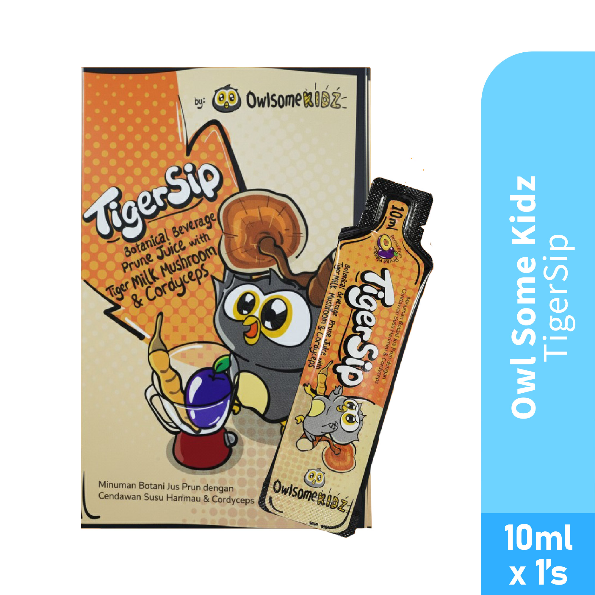 OWLSOMEKIDZ Tigersip 1's for Tiger Milk Mushroom, Immunity Booster