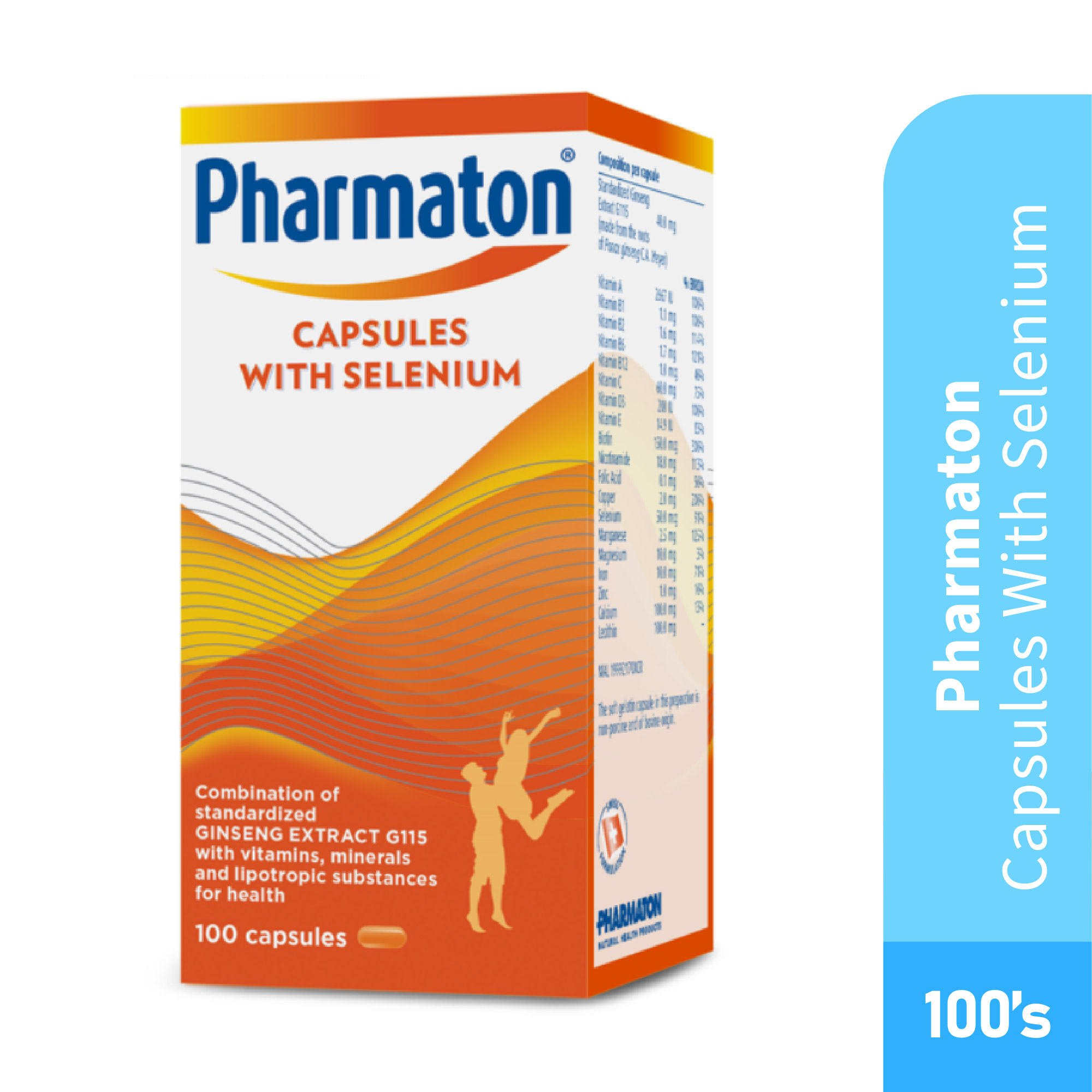 PHARMATON Capsules 100's for Multivitamin (EXP: 04/2026)
