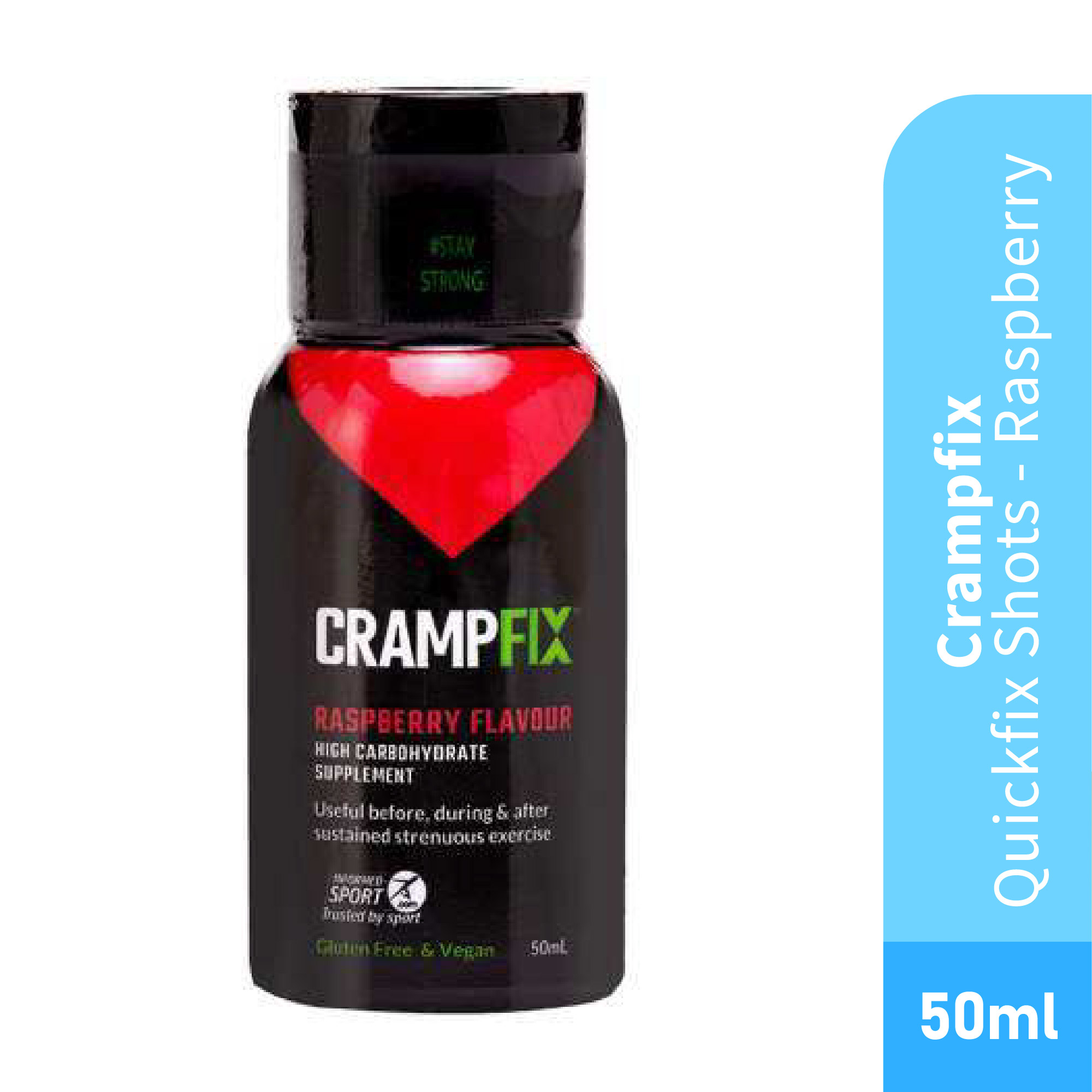 CRAMPFIX QUICKFIX SHOTS 50ML - RASPBERRY