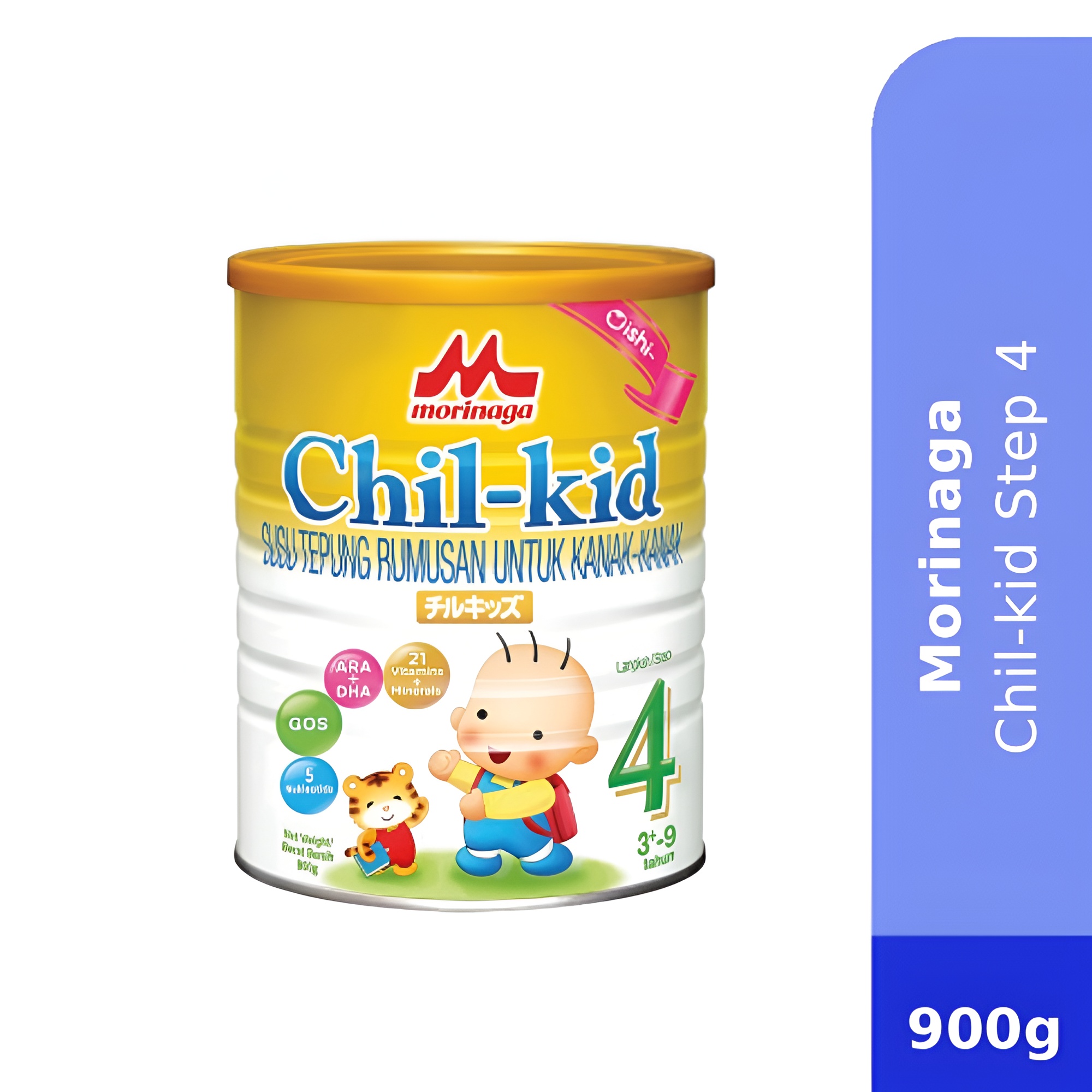 MORINAGA Chil-Kid 4 900g (3+ - 9 Years Old), Milk Powder, Susu