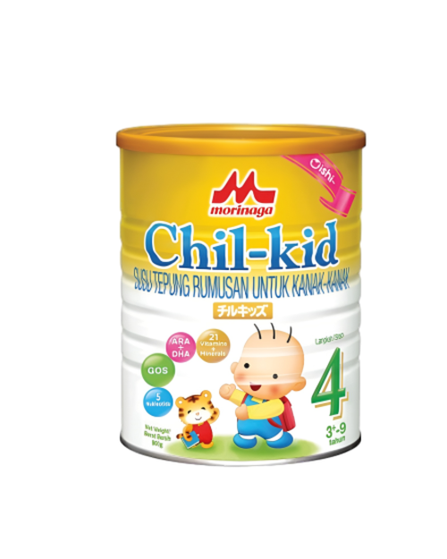 MORINAGA Chil-Kid 4 900g (3+ - 9 Years Old), Milk Powder, Susu