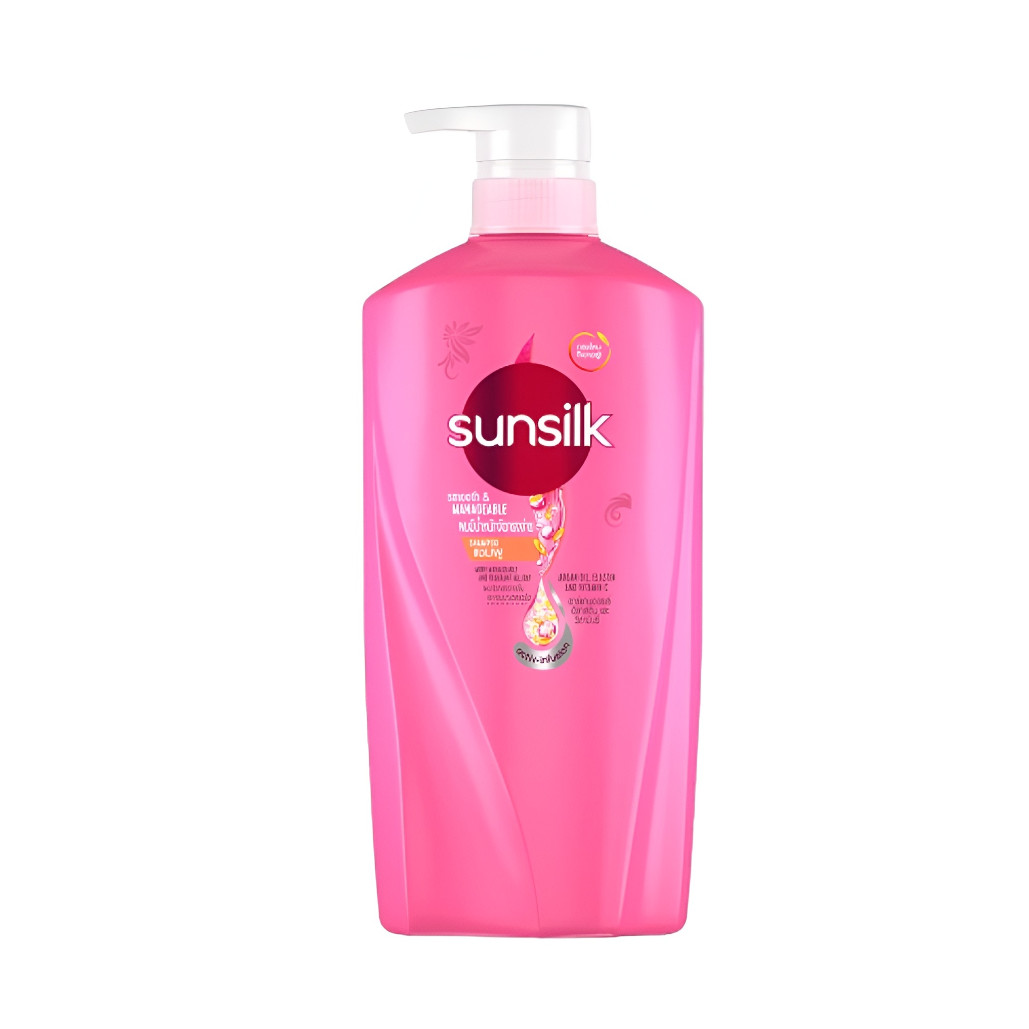 SUNSILK Shampoo 625ml - Smooth & Manageable for frizzy or tangled hair 顺滑, 控毛躁洗发水