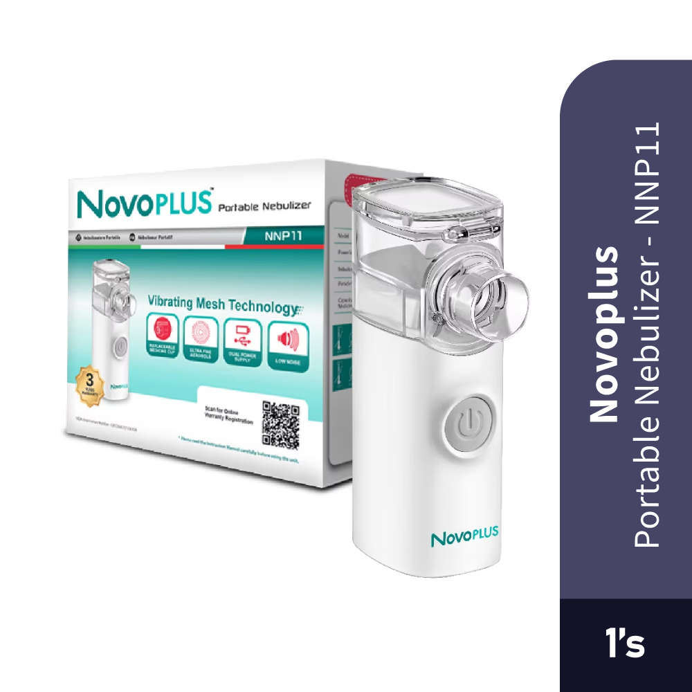 NOVOPLUS Portable Nebulizer NNP11 for Nebulizer Machine, Nebulizer Portable, Inhaler
