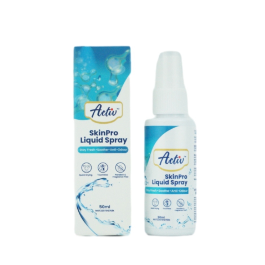 [FOC] ACTIV SKINPRO LIQUID SPRAY 50ML | HTM Pharmacy