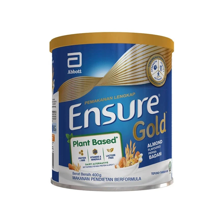 ENSURE GOLD 400G - ALMOND (PLANT BASED)