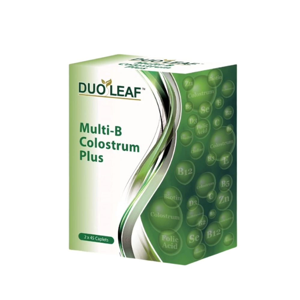 DUOLEAF Multi-B Colostrum Plus 45's X 2