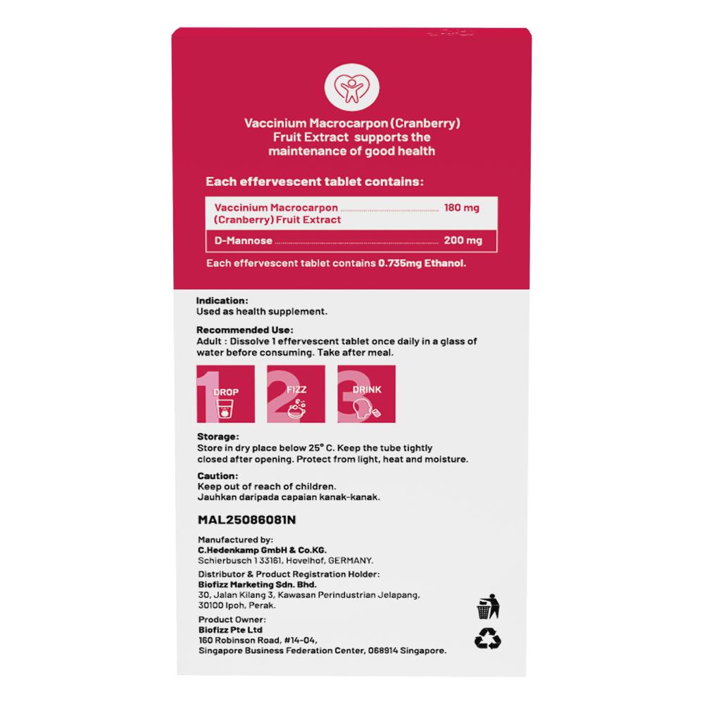 LA LIFE ARMOR Uraease Effervescent Tablet 20's