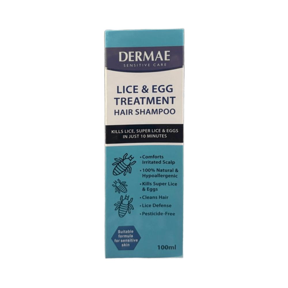DERMAE Lice & Egg Treatment Hair Shampoo 100ml