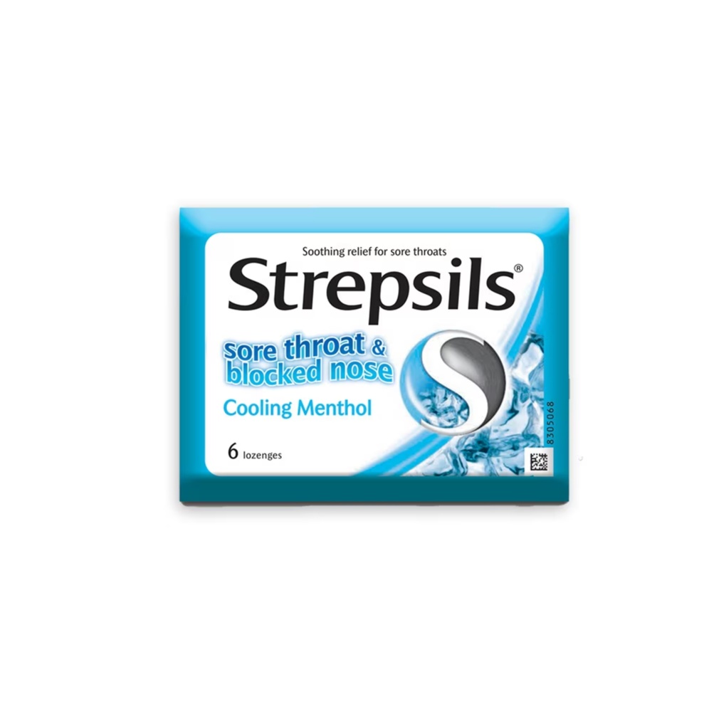 STREPSILS COOLING MENTHOL 6'S