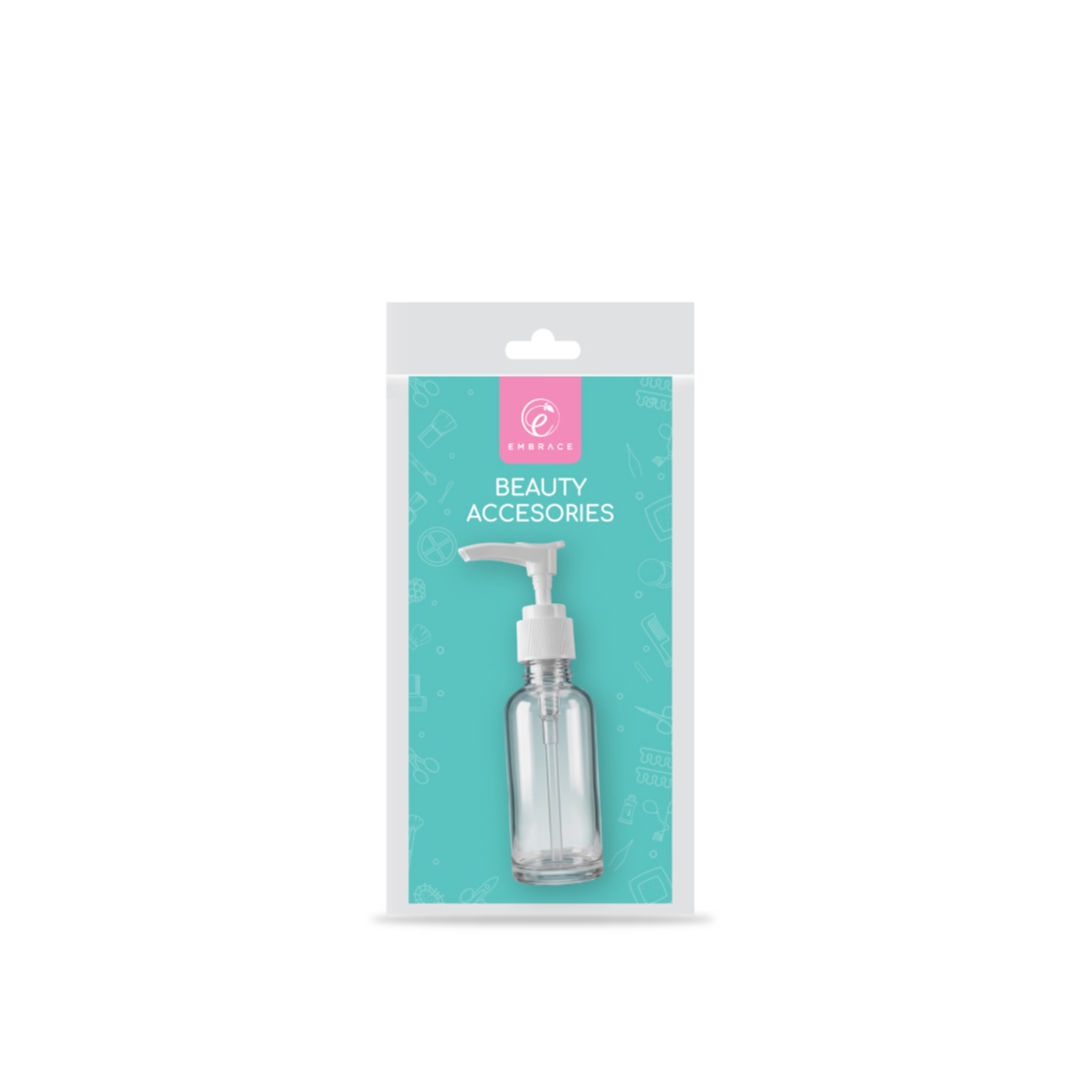 EMBRACE Empty Pump Bottle 1's (30ml/50ml/100ml) for Travel Bottle, Travel Toiletries