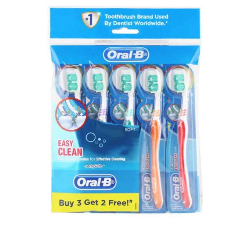 ORAL B COMP EASY CLEAN 5'S (BUY 3 FREE 2)