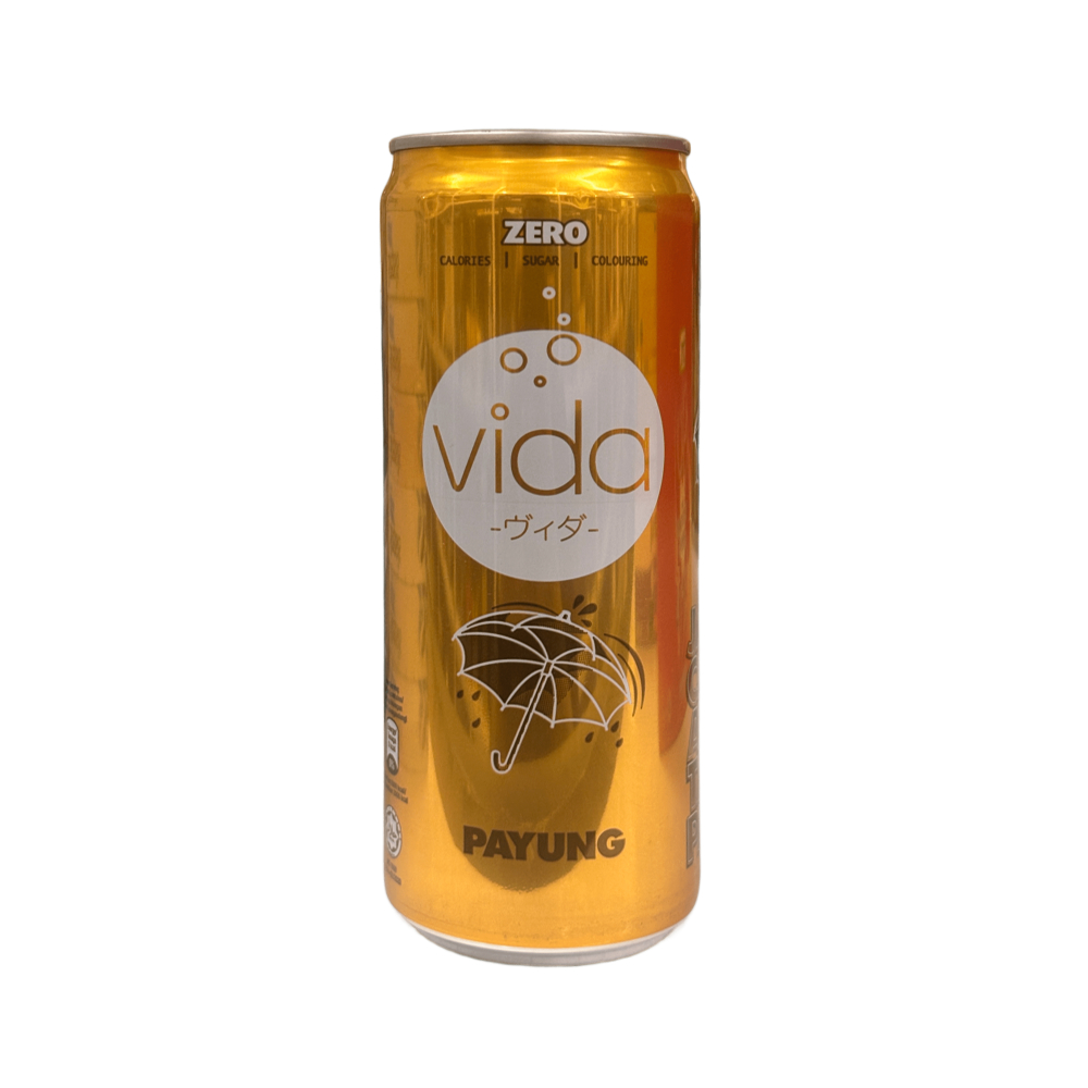 VIDA Zero Payung 325ml - Honey & Dates for Sparkling Flavoured Drink, Air Madu, Air Kurma